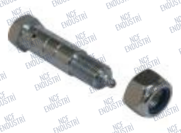 Hidrostatik Bağlantı Cıvatası + Somun ( kısa )